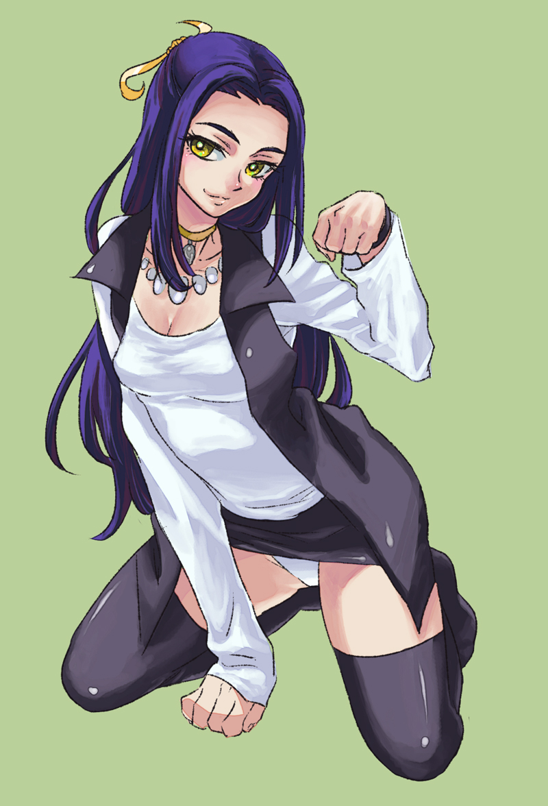 kurokawa eren and seiren (precure and 1 more) drawn by momoco_(anemone)
