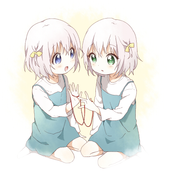 ikeda chitose and ikeda chizuru (yuruyuri) drawn by namori
