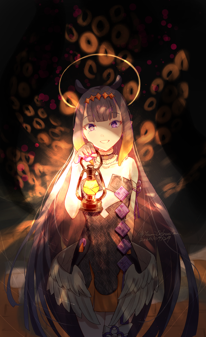 ninomae ina'nis (hololive and 1 more) drawn by youmicitrustea
