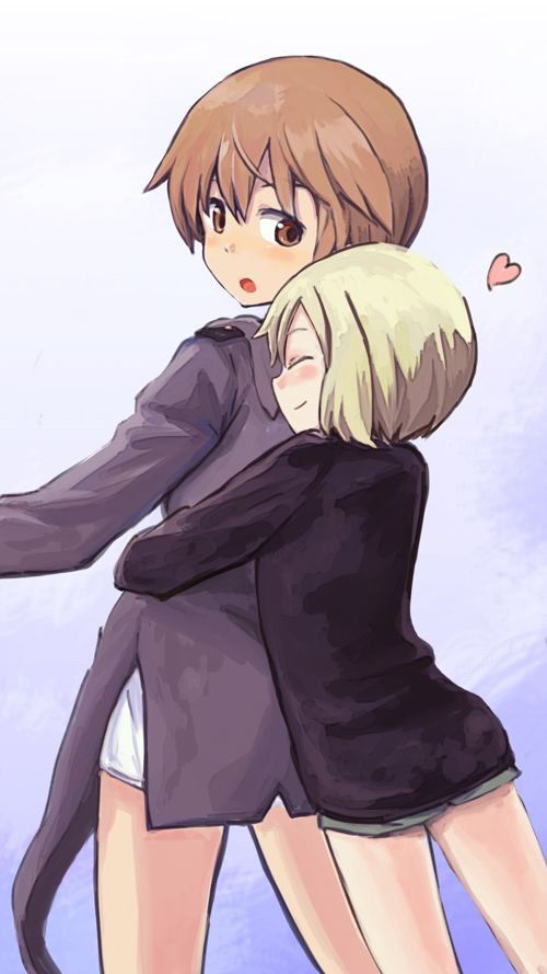 erica hartmann and gertrud barkhorn (world witches series and 1 more) drawn by itsuki_kuro