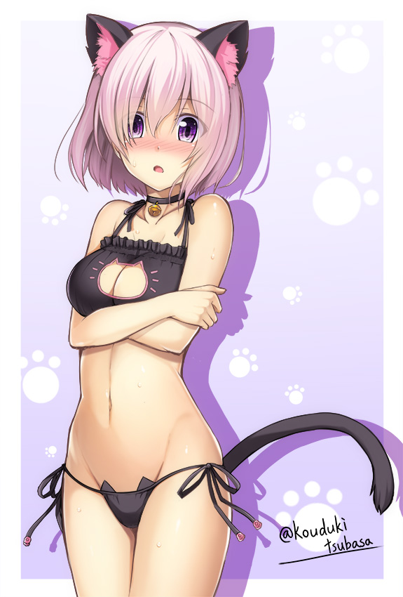 mash kyrielight (fate and 1 more) drawn by kouzuki_tsubasa_(musou_kaidou)