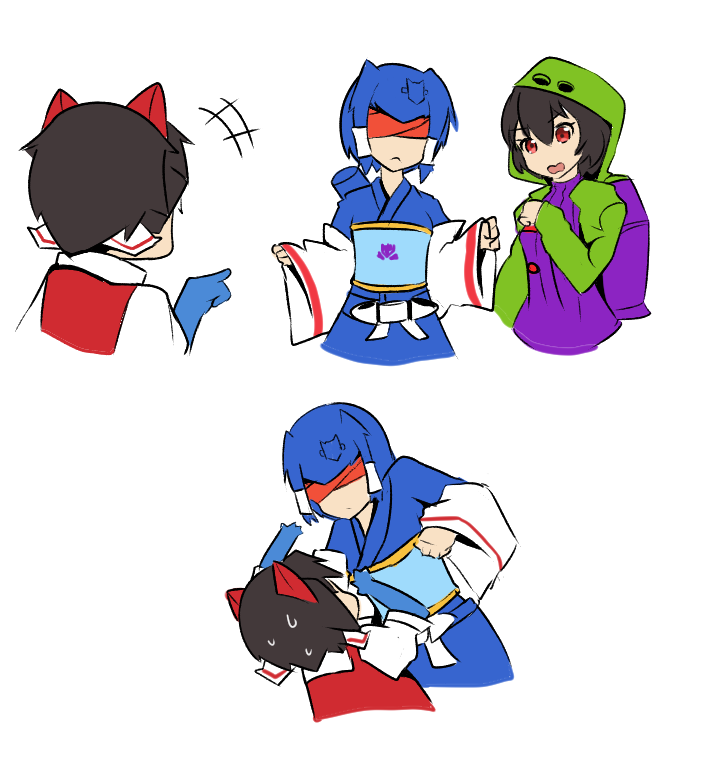 starscream, soundwave, and mixmaster (kemono friends and 2 more) drawn by altronage