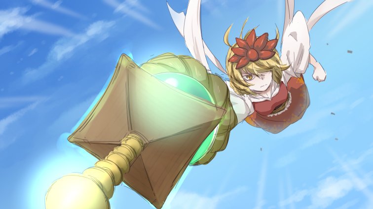 toramaru shou (touhou) drawn by dra_(area-s)