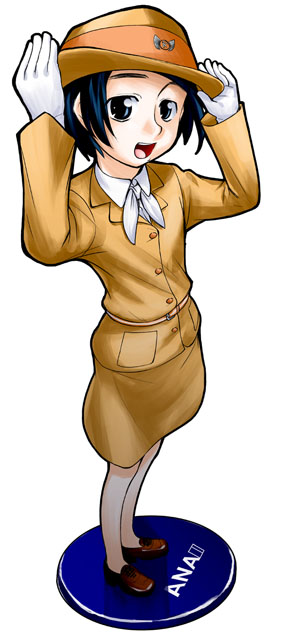 yukimura kanau (all nippon airways and 1 more) drawn by studio-hiro
