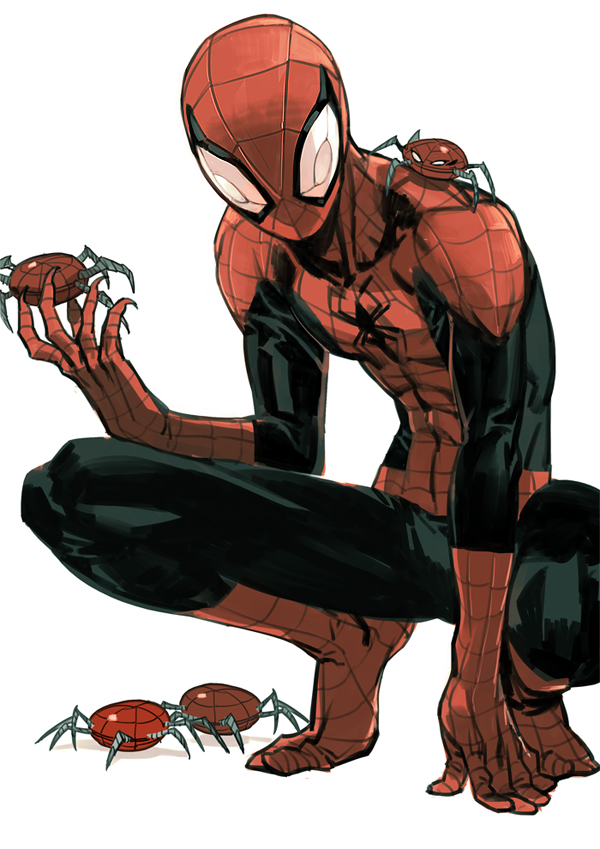 spider-man (marvel and 1 more) drawn by shishio_(shishio5431)