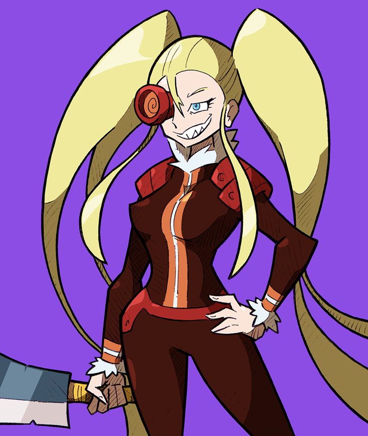 viral and hakodate omiko (kill la kill and 1 more) drawn by shenanimation