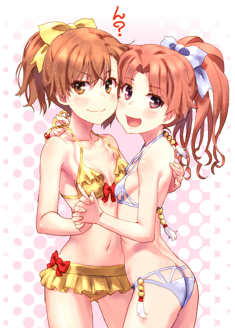 misaka mikoto and shirai kuroko (toaru majutsu no index and 1 more) drawn by raika9