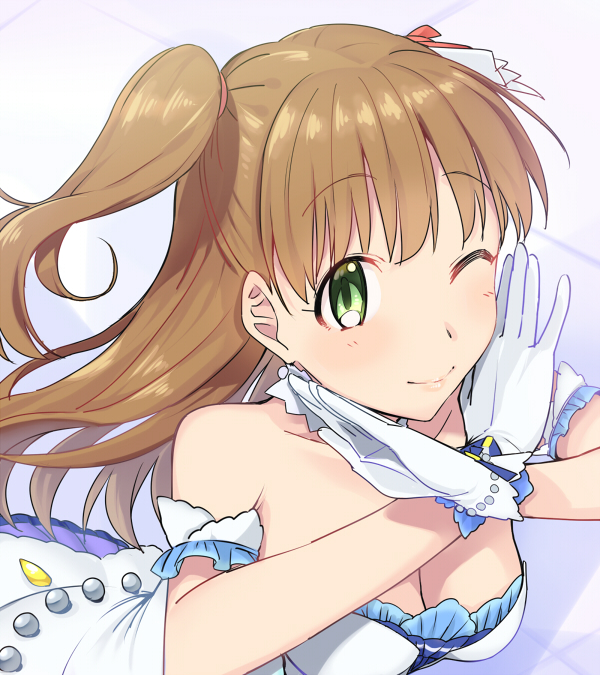 makihara shiho (idolmaster and 1 more) drawn by haruichi_(komikal)