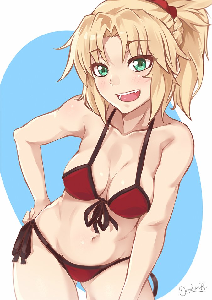 mordred (fate and 1 more) drawn by darahan