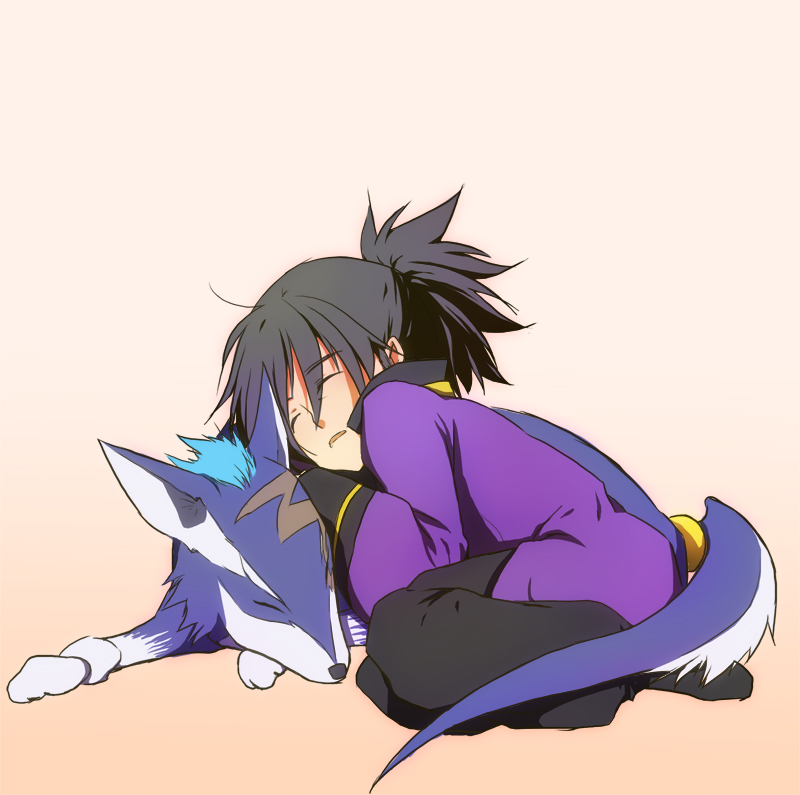 raven and repede (tales of and 1 more) drawn by yoshida_nishi