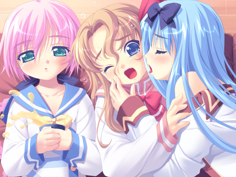 honoka, tsubomi, and koyuki (fifth aile) drawn by nonohara_miki
