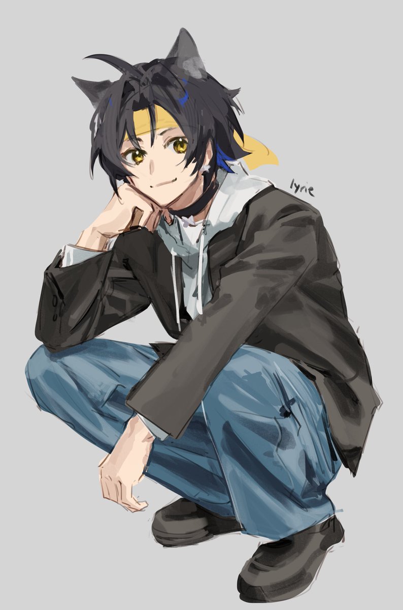 asaba harumasa (zenless zone zero) drawn by lyrie_luna