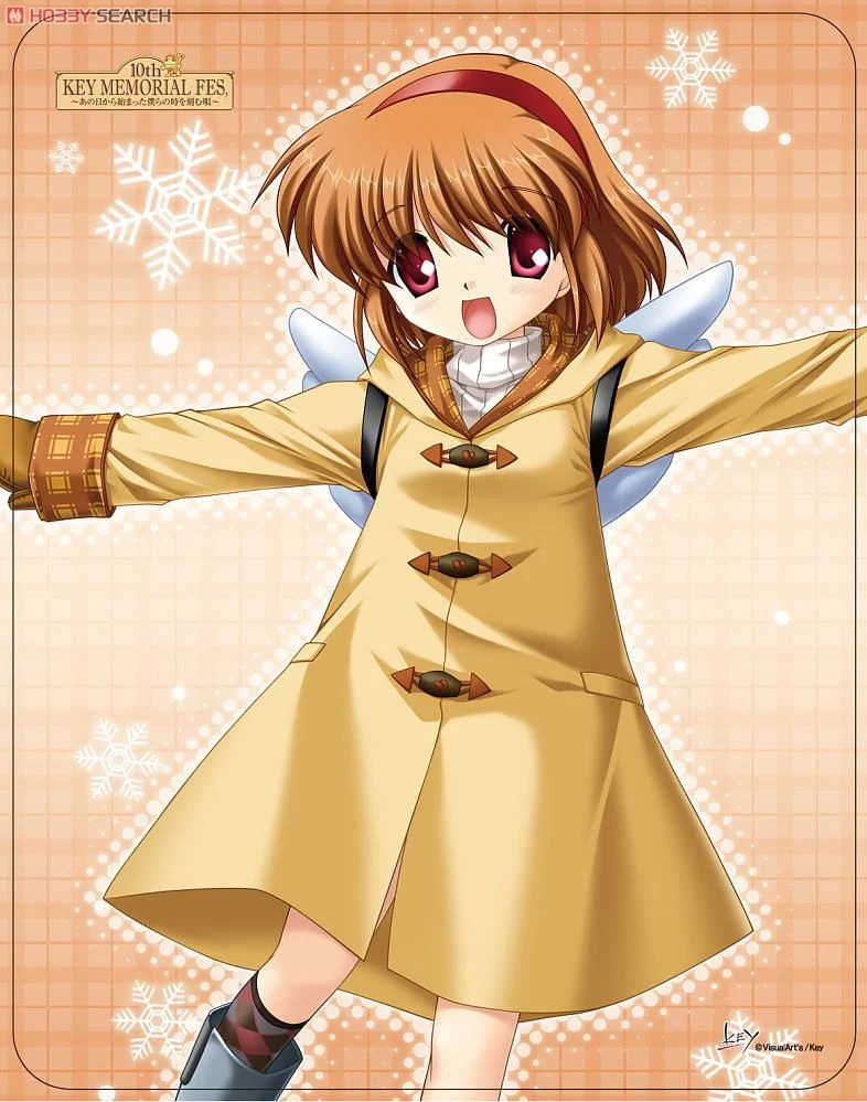 tsukimiya ayu (kanon and 1 more) drawn by hinoue_itaru