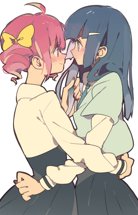 aoki reika and hoshizora miyuki (precure and 1 more) drawn by pikaro
