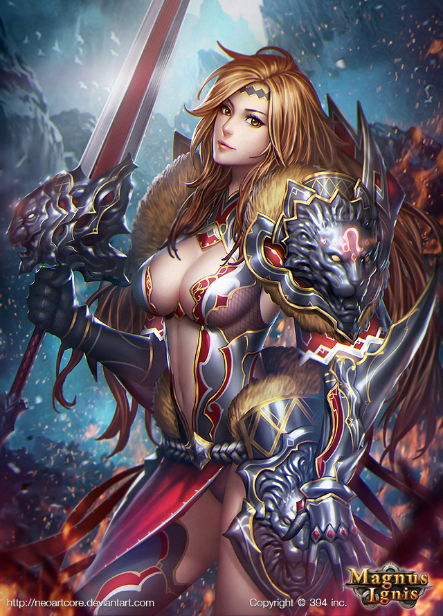 lionessa the beast goddess (magnus ignis) drawn by neoartcore