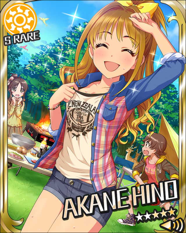 honda mio, takamori aiko, and hino akane (idolmaster and 1 more)