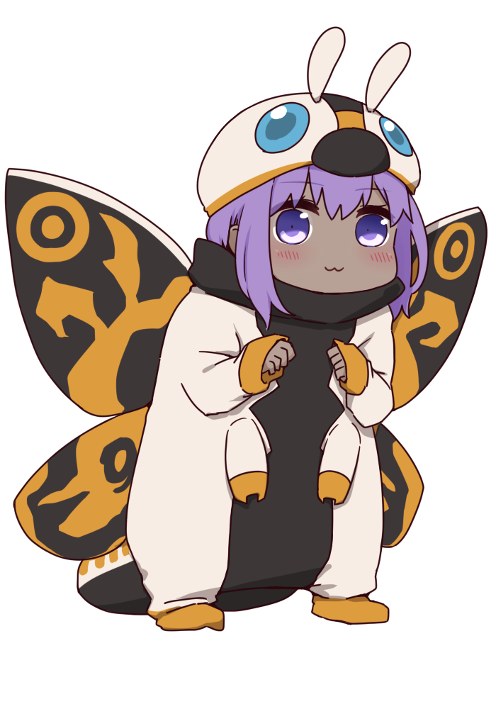 hassan of serenity and mothra (fate and 5 more) drawn by i.u.y