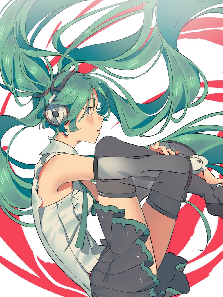 hatsune miku (vocaloid and 1 more) drawn by shioajiass
