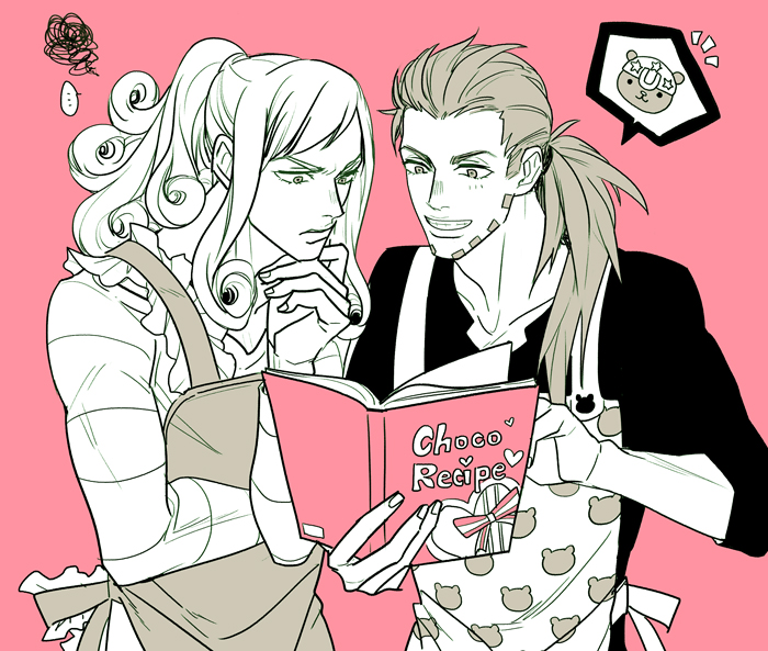 gyro zeppeli and funny valentine (jojo no kimyou na bouken and 1 more)  drawn by ginmu | Danbooru