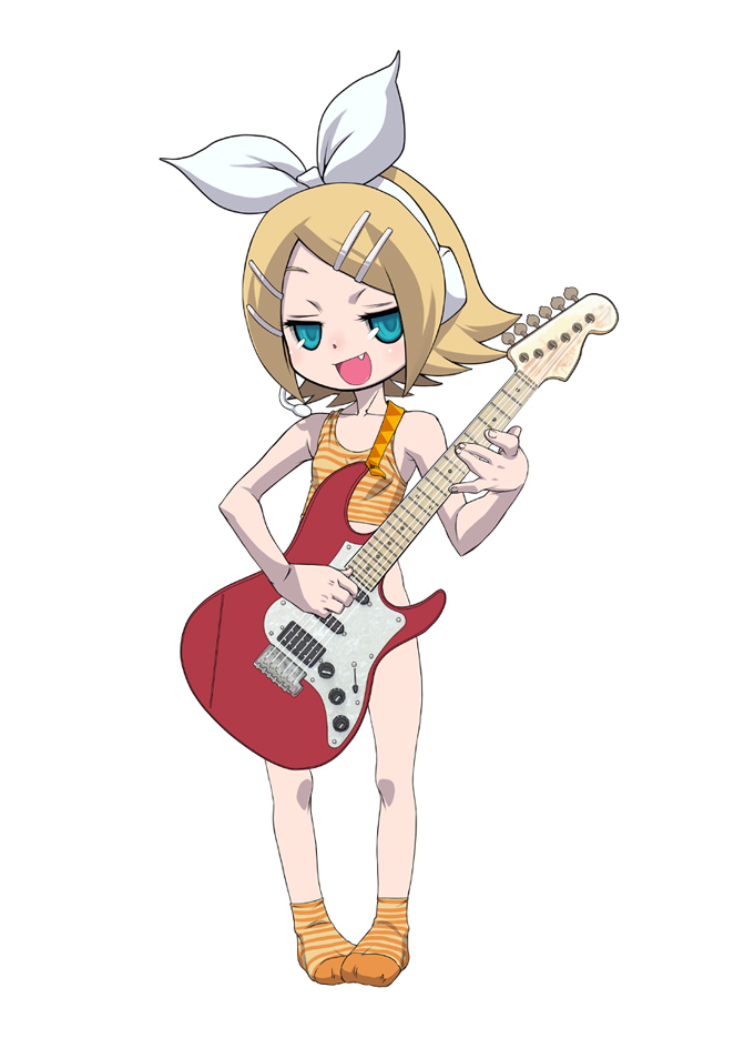 kagamine rin (vocaloid) drawn by hirabaru_kenji