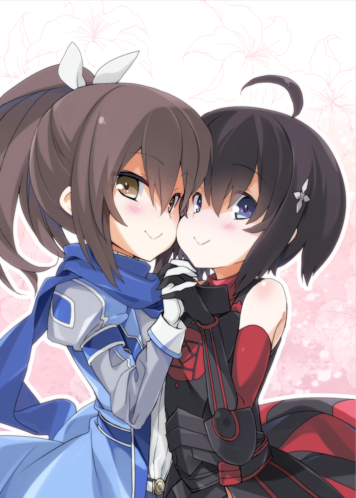 maple and sally (itai no wa iya nano de bougyoryoku ni kyokufuri shitai to omoimasu) drawn by tororo_(toriaezu)