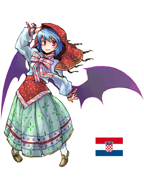 remilia scarlet (touhou) drawn by rotan