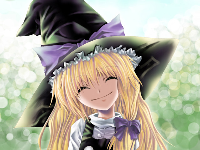 kirisame marisa (touhou) drawn by aozora_market