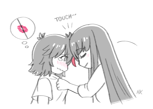 matoi ryuuko and kiryuuin satsuki (kill la kill) drawn by herokick