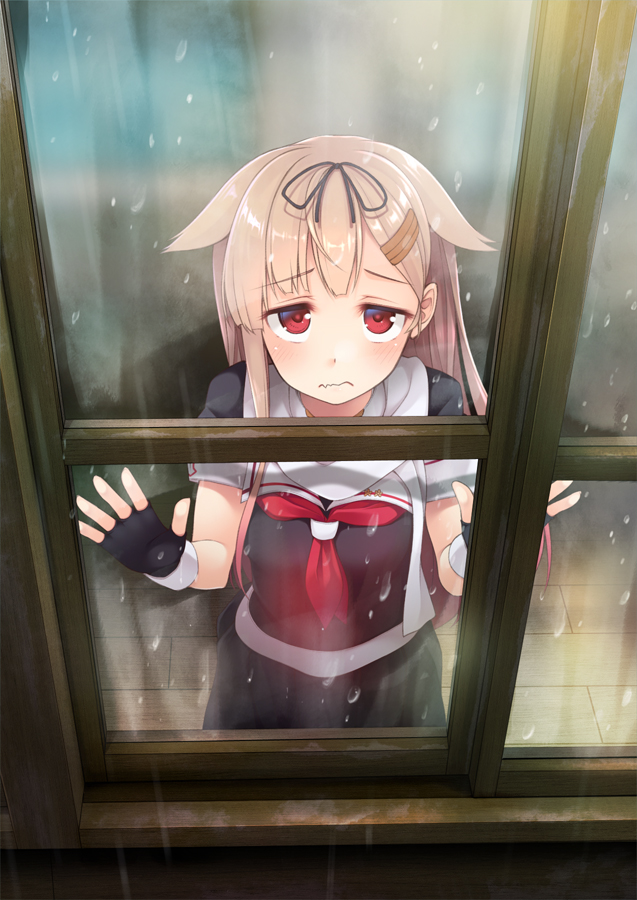 yuudachi and yuudachi kai ni (kantai collection) drawn by mofu_namako