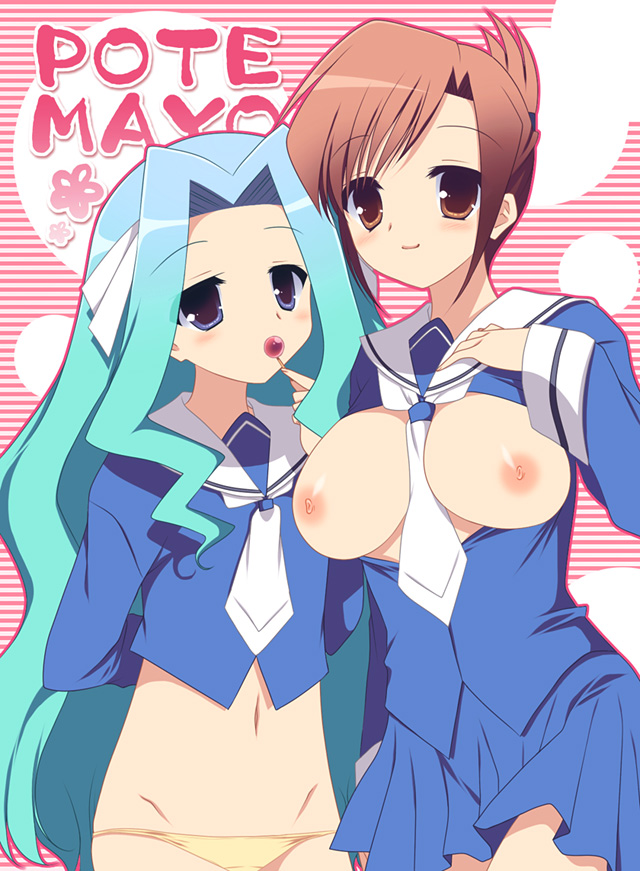 takamimori kyou and kasugano nene (potemayo) drawn by sumii