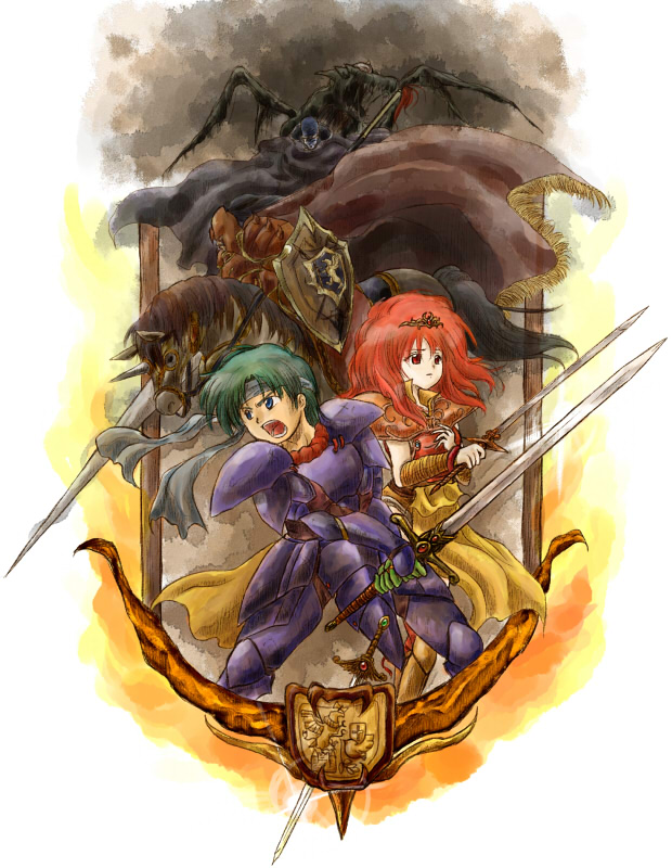 celica, alm, duma, rudolf, and jedah (fire emblem and 1 more) drawn by red-50869