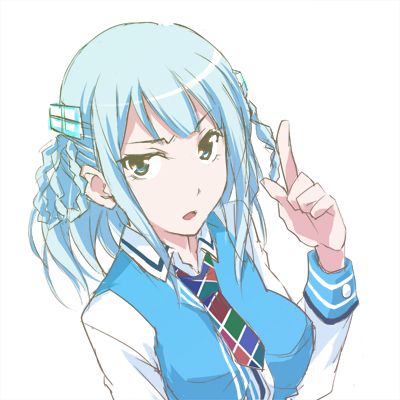 madobe tooko (os-tan and 2 more) drawn by heki_(midori)