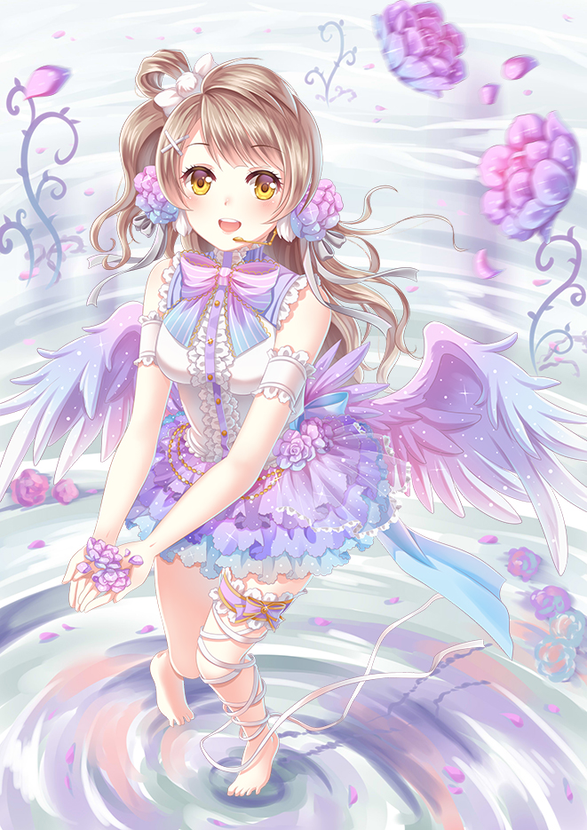 minami kotori (love live! and 2 more) drawn by villyane