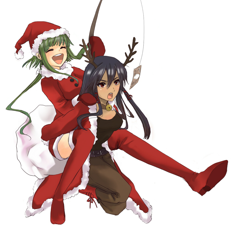 nagase kaede and tatsumiya mana (mahou sensei negima!) drawn by masaki_(celesta)