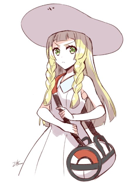 lillie (pokemon and 1 more) drawn by nitaka_(fujikichi)