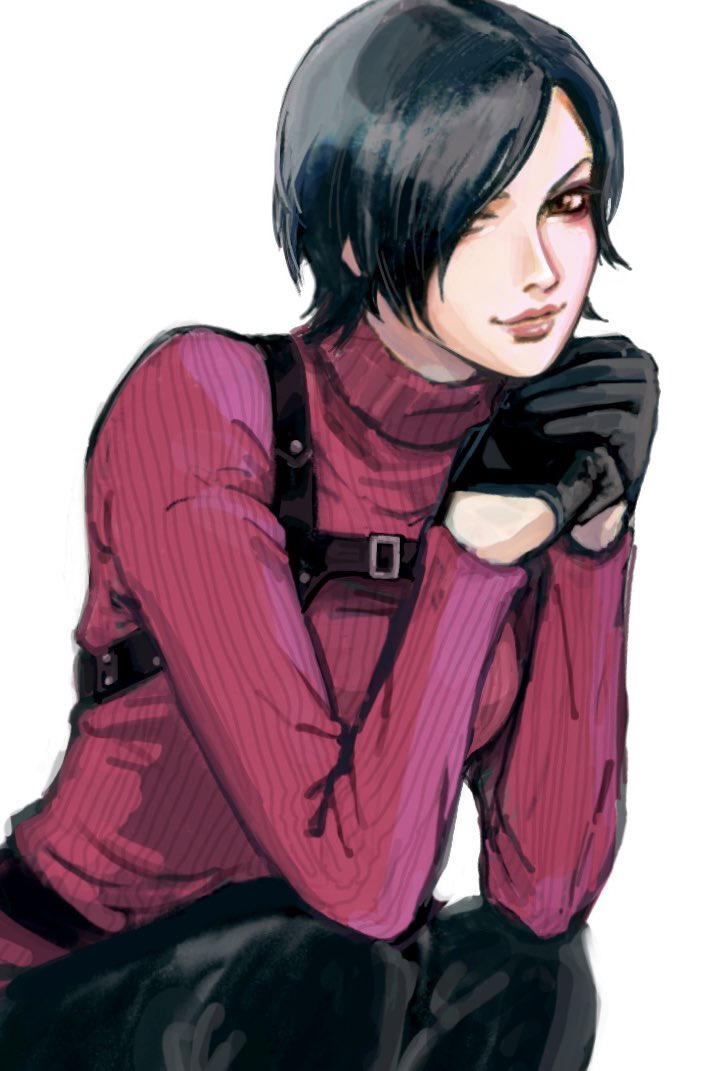 ada wong (resident evil and 1 more) drawn by rustinsummer08