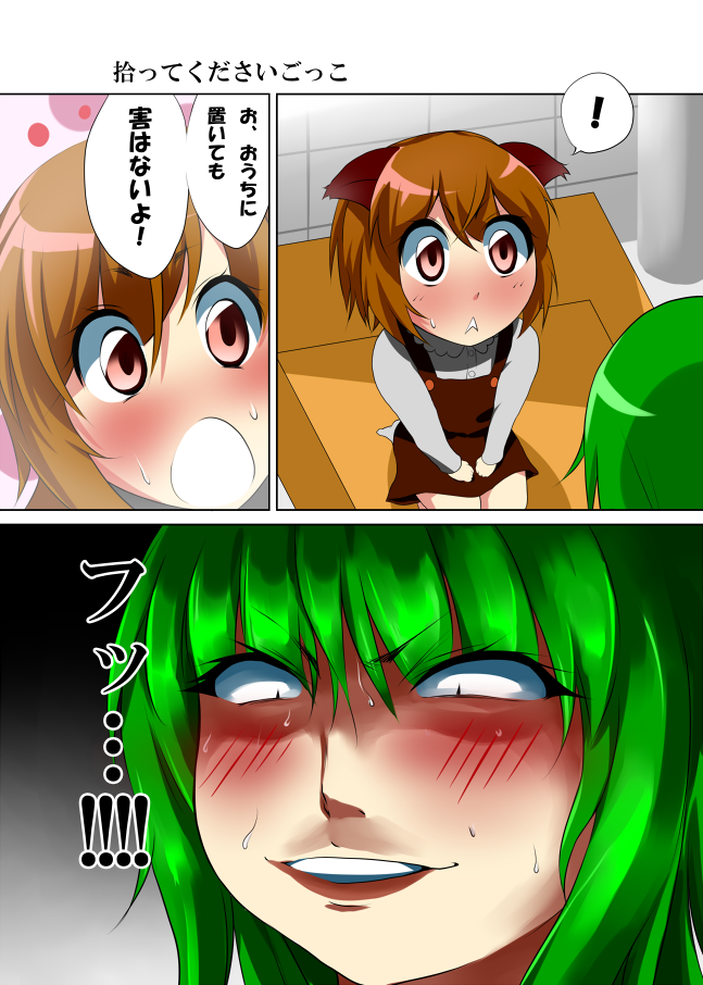 chen and kazami yuuka (touhou) drawn by mattari_yufi