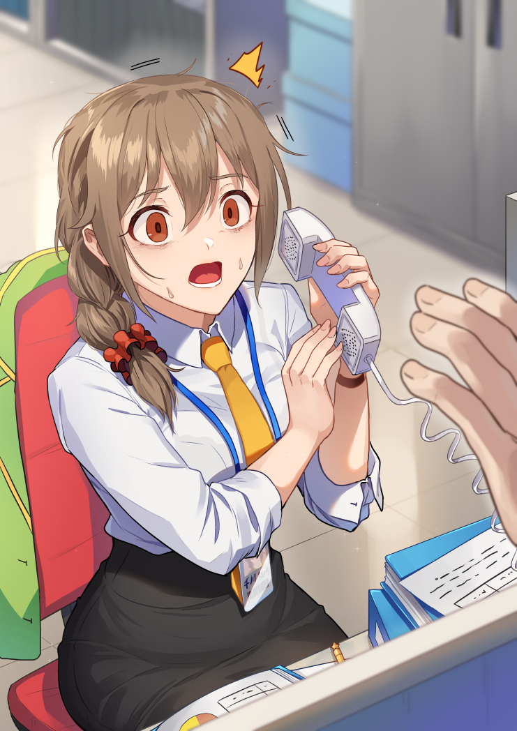 senkawa chihiro (idolmaster and 1 more) drawn by kamille_(vcx68)
