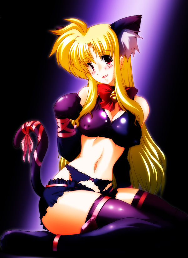 fate testarossa (lyrical nanoha and 1 more) drawn by 45acp
