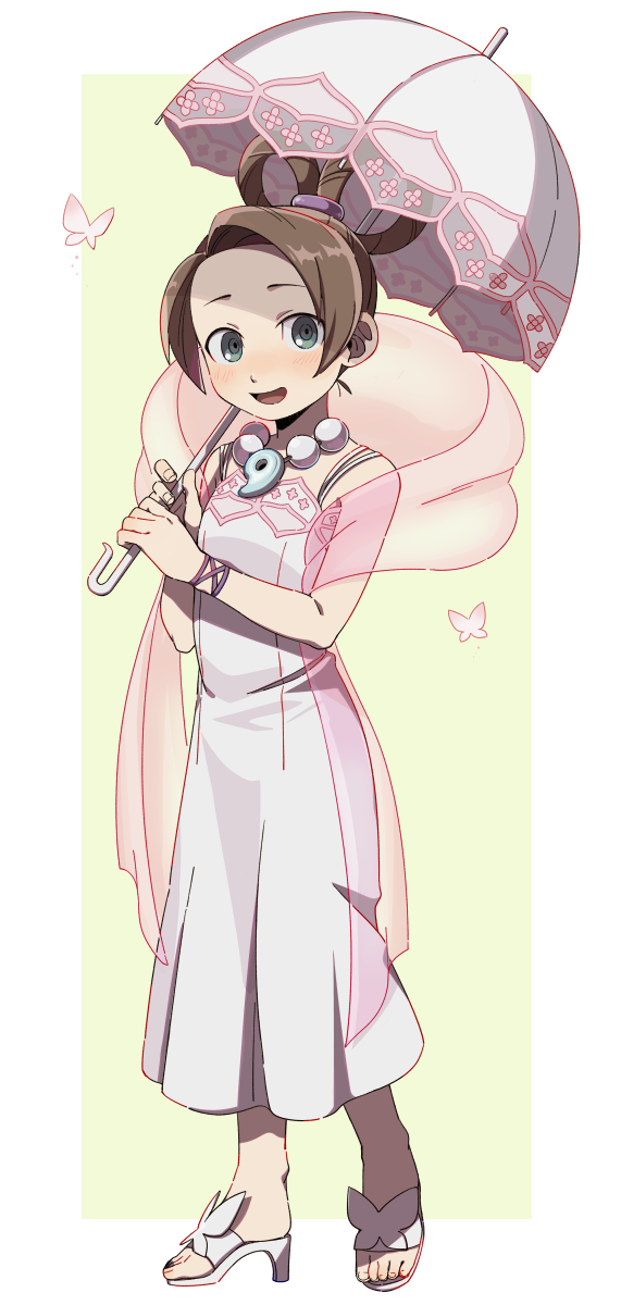 pearl fey and dahlia hawthorne (ace attorney and 1 more) drawn by wahootarou