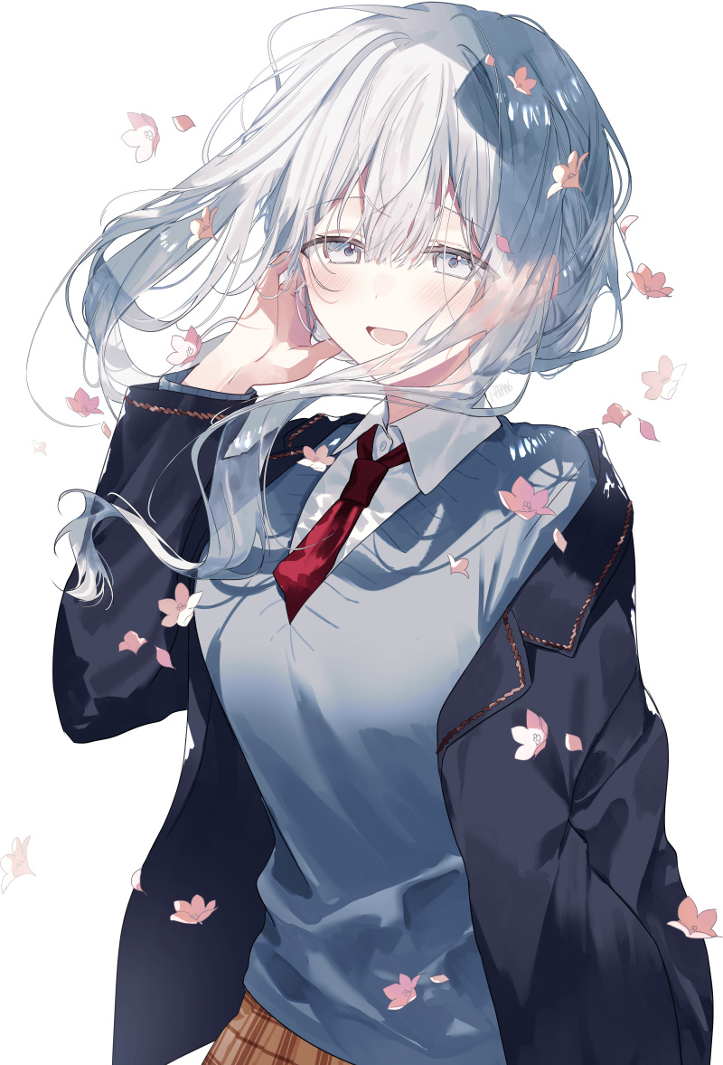 fuyukawa kagari (hakanai kimi wa moukou wo hajimeru) drawn by kazutake_hazano