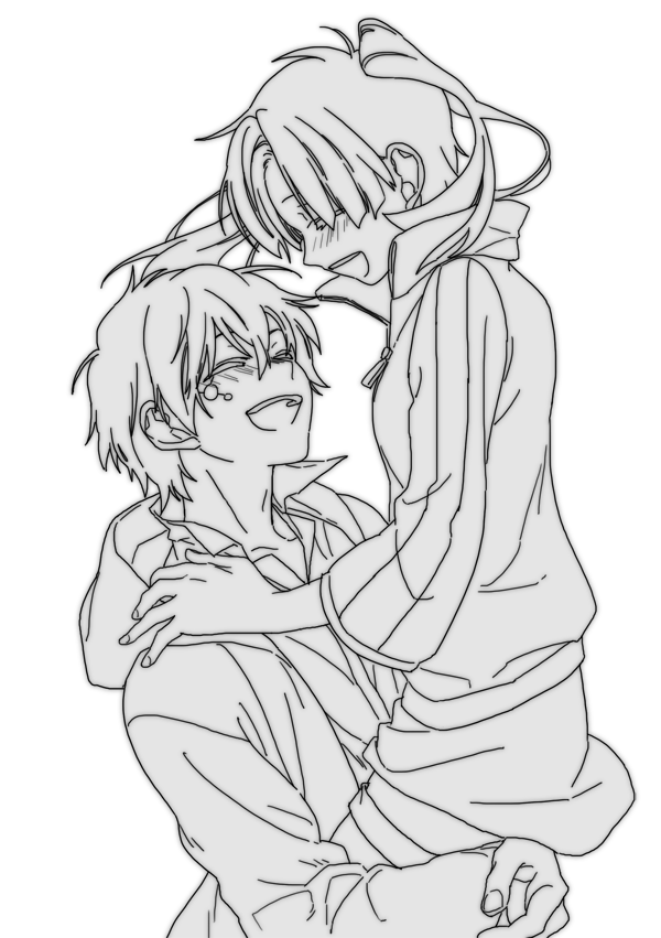enomoto takane and kokonose haruka (kagerou project) drawn by kangmoro