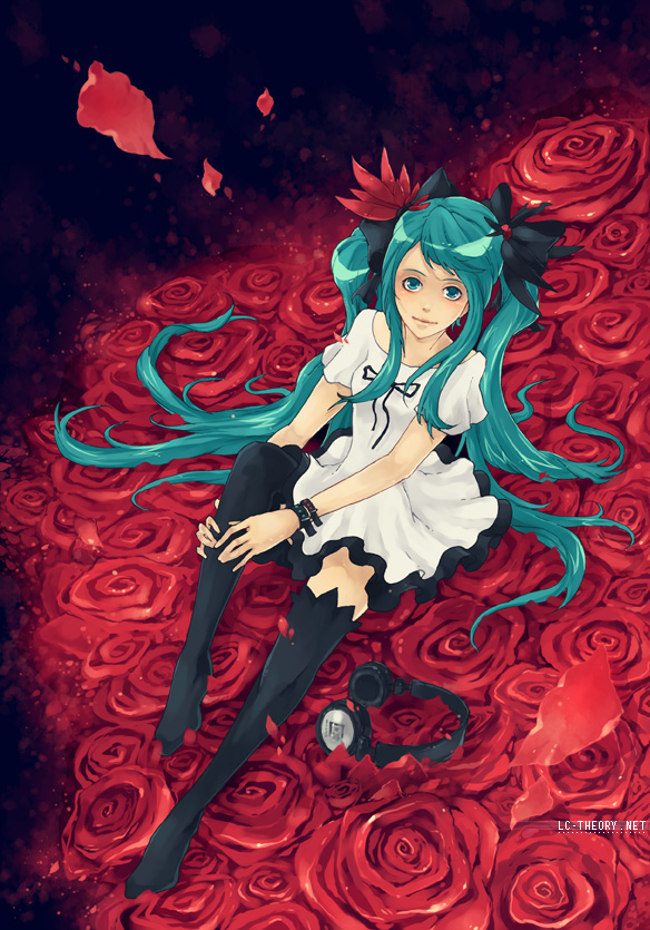 hatsune miku (vocaloid and 1 more) drawn by sairin
