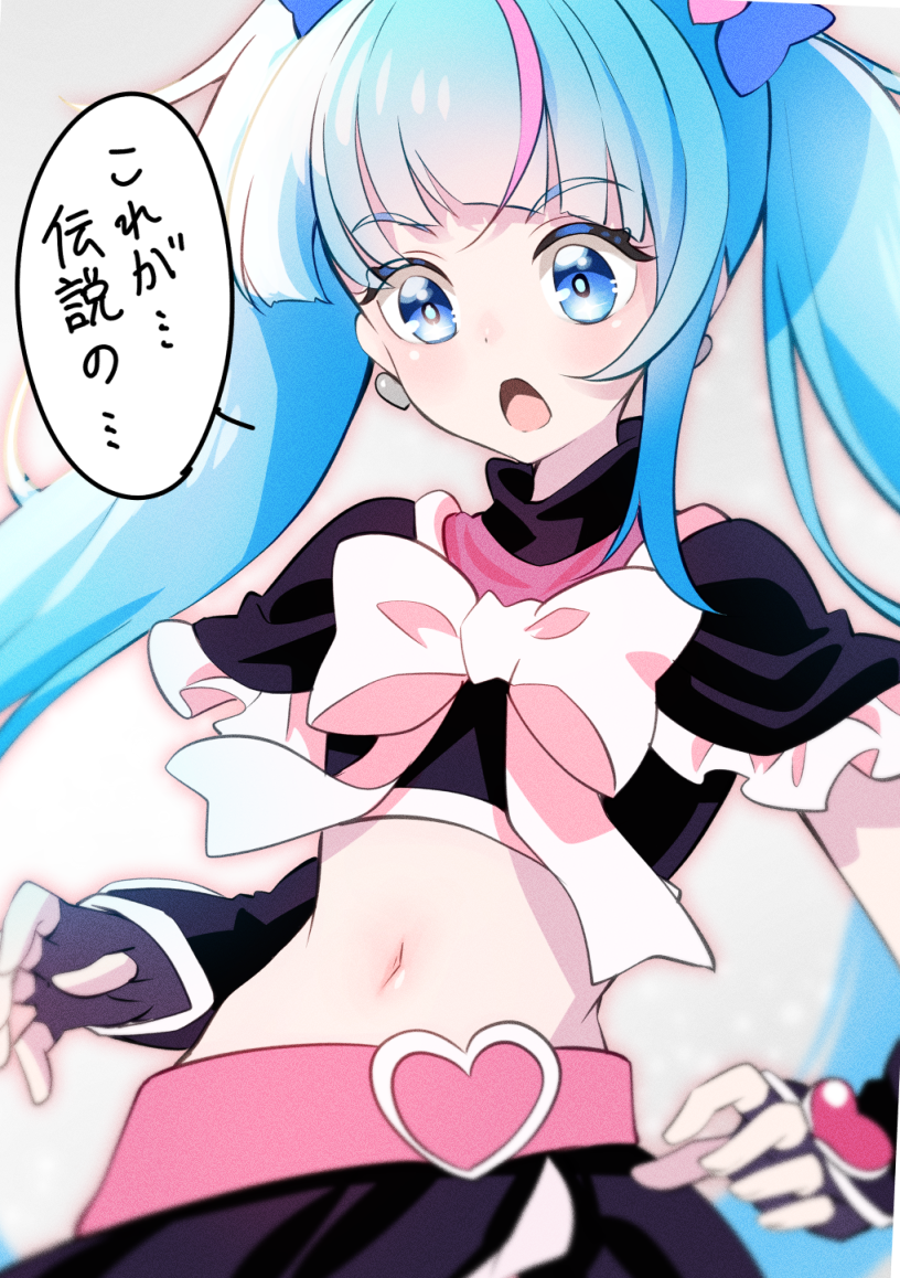sora harewataru, cure sky, and cure black (precure and 2 more) drawn by osarutukamaeru