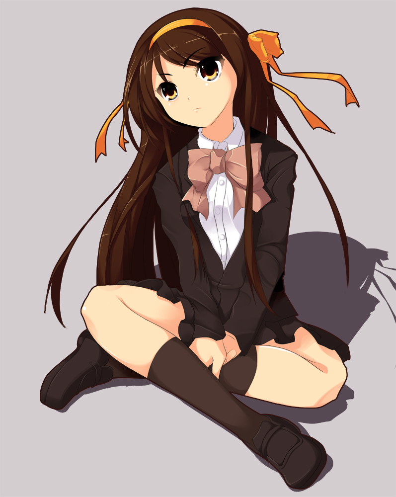 suzumiya haruhi (suzumiya haruhi no yuuutsu and 1 more) drawn by koflif