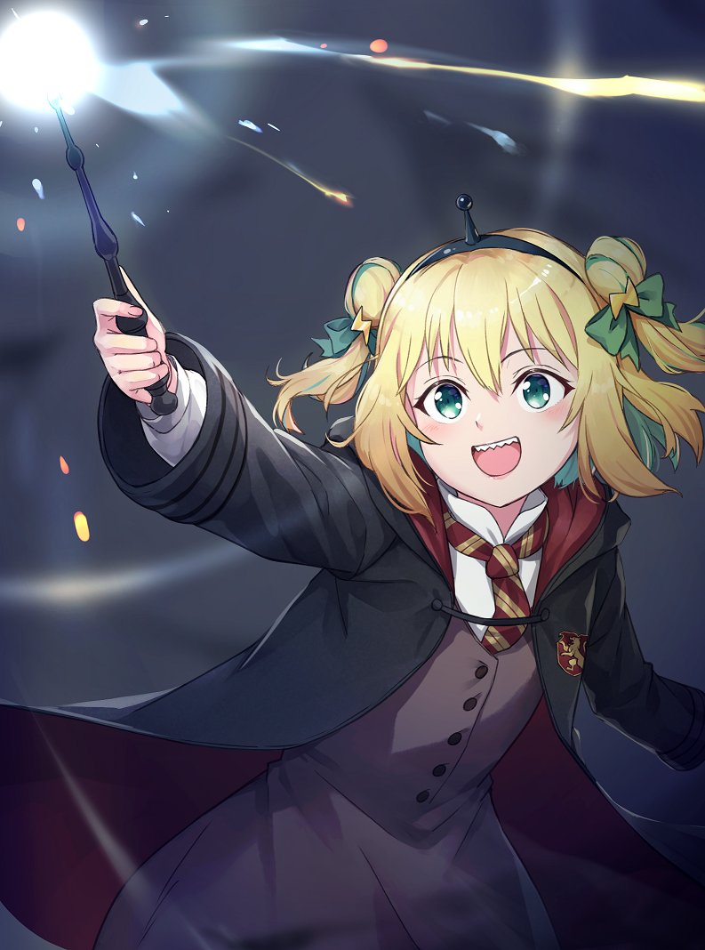 amano pikamee (wizarding world and 2 more) drawn by maritan_(pixelmaritan)