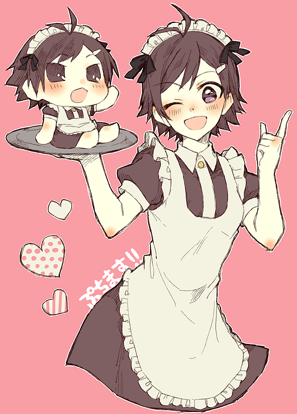 kikuchi makoto and makochii (idolmaster and 1 more) drawn by yuurinmoku