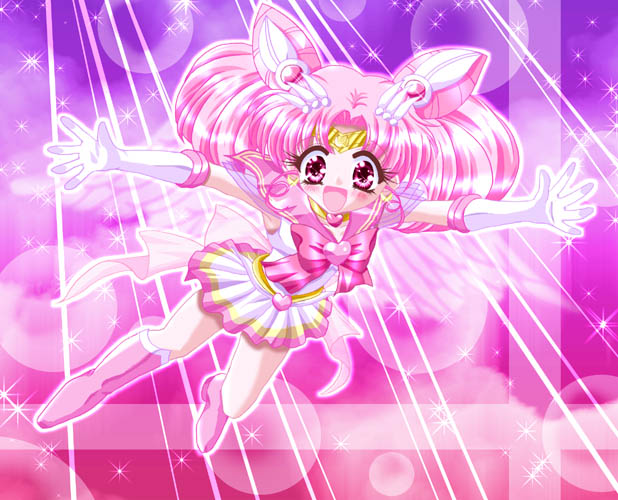 chibi usa, sailor chibi moon, and super sailor chibi moon (bishoujo senshi sailor moon) drawn by yukinyan
