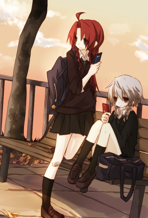 izayoi sakuya and hong meiling (touhou) drawn by mondo_pop