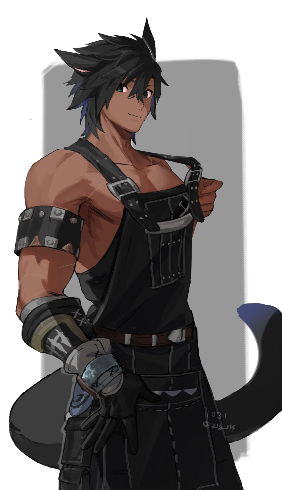 warrior of light (final fantasy and 1 more) drawn by mn_(zig_r14)
